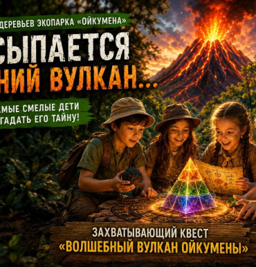 Где-то среди леса Ойкумены просыпается древний вулкан…