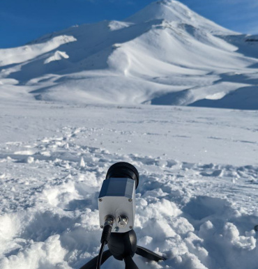 Температура фумарол (испарений) на вулкане - показатель его стабильности