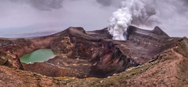 Извержение вулканов на Камчатке